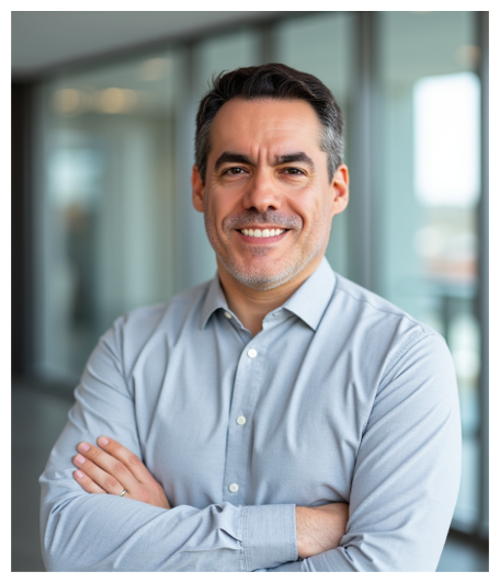 Paragon Micro executive portrait supplied for the GROW35 campaign